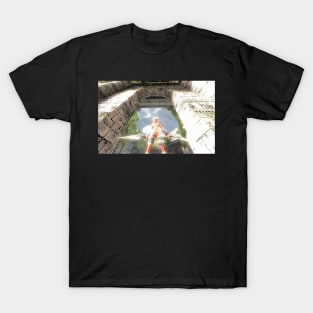 Exploring temple ruins T-Shirt